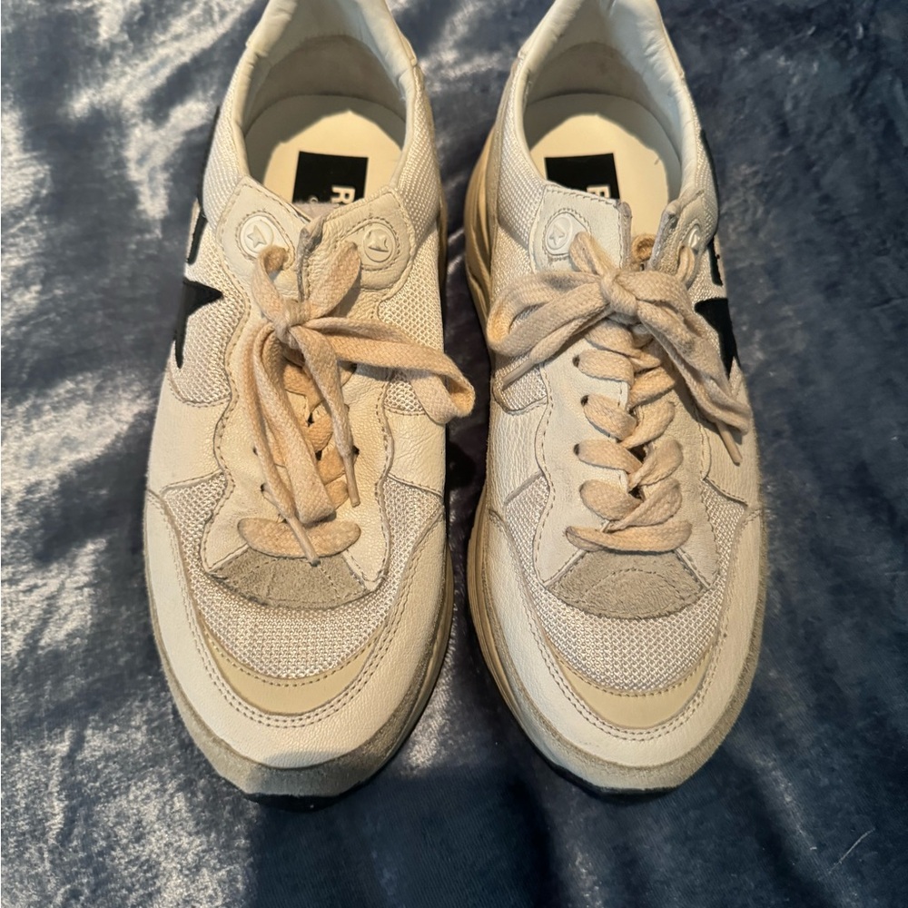 Golden Goose White running sneaker